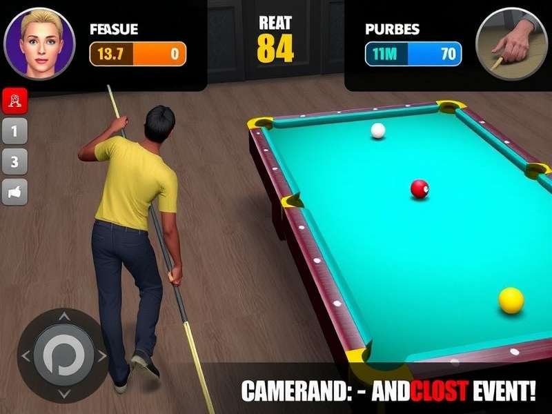 Billiards City Fever gameplay screenshot